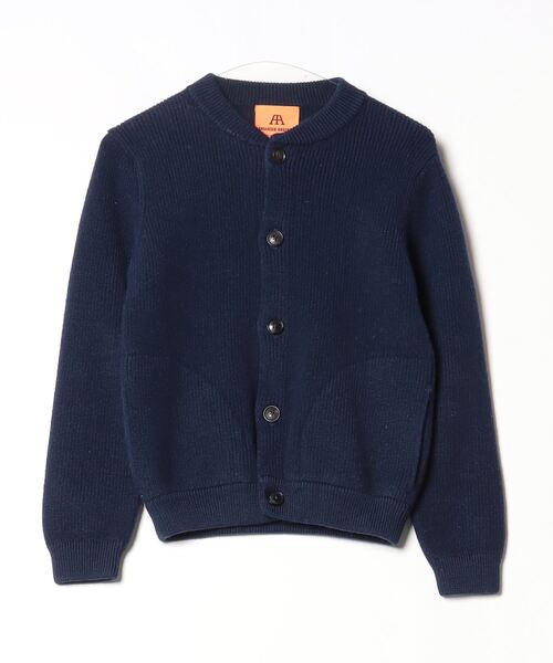 【未使用品】ANDERSEN-ANDERSEN ドライバーズニット　ネイビー　M アンデルセンアンデルセン ANDERSEN-ANDERSEN ドライバーズニット ポケ