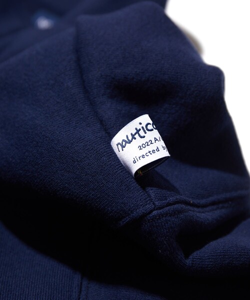 「NAUTICA」 スウェットカットソー MEDIUM チャコール メンズ_画像2