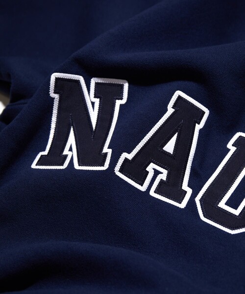 「NAUTICA」 スウェットカットソー MEDIUM チャコール メンズ_画像4
