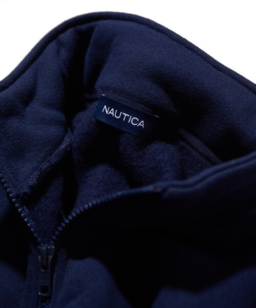 「NAUTICA」 スウェットカットソー MEDIUM チャコール メンズ_画像6