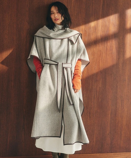 FRAY I.D（フレイ・アイディー） コート ONE SIZE ベージュ レディース