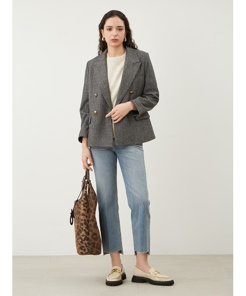 Mila Owen（ミラオーウェン） テーラードジャケット FREE ブラック