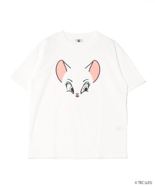 tシャツ 「公式」トムとジェリー 吸水速乾 フェイスプリントTシャツ