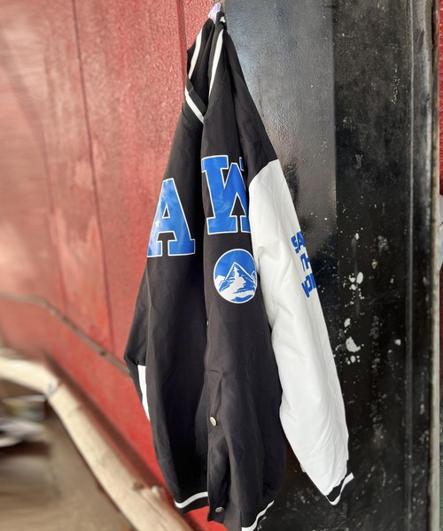 「ARCADE」 スタジャン FREE ブラック レディース_画像9