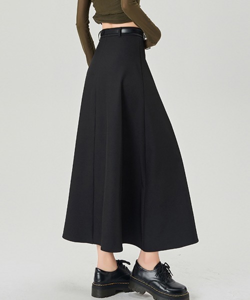 ロング スカート Aラインプリーツロングスカート : ZOZOTOWN Yahoo!店