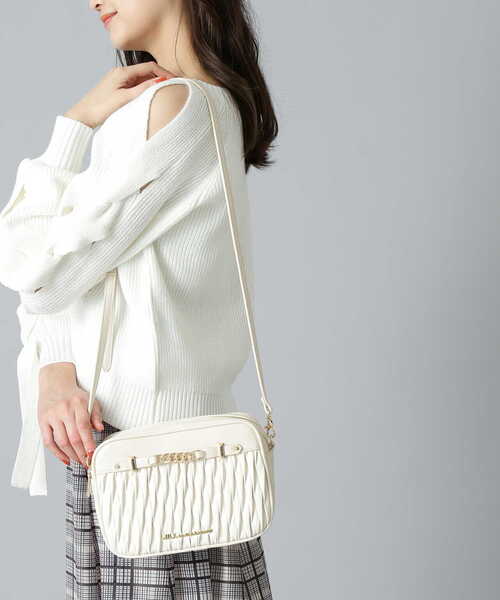 ショルダーバッグ・ポシェット JILLSTUART cowhide chain shoulder bag 4BFK537 JILLSTUART cowhide chain shoulder bag 4BFK537 (JILLSTUART