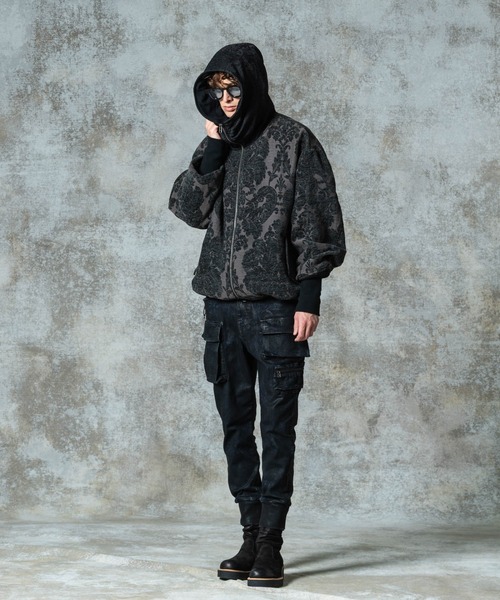 glamb（グラム） ブルゾン アウター Drape High Neck Jacket