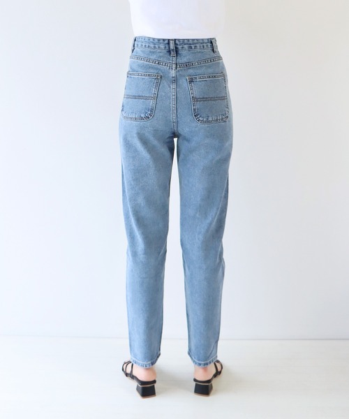 [BLUEEAST] Denim брюки MEDIUM черный женский 