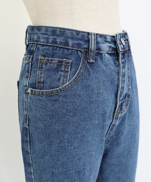 [BLUEEAST] Denim брюки MEDIUM черный женский 