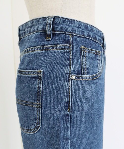 [BLUEEAST] Denim брюки MEDIUM черный женский 