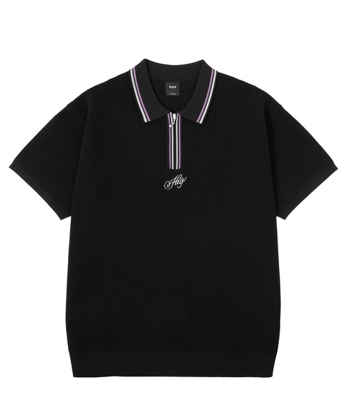 HUF 「HUF」 半袖ニット X-LARGE パープル系その他 メンズ