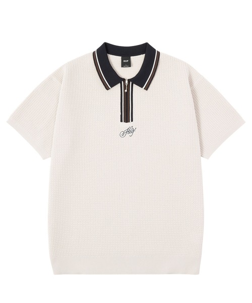 HUF 「HUF」 半袖ニット X-LARGE パープル系その他 メンズ