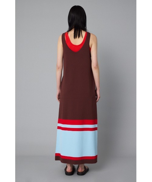 HeRIN.CYE ワンピース Border hem one piece ボーダーヘムワンピース
