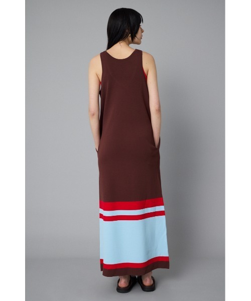 HeRIN.CYE ワンピース Border hem one piece ボーダーヘムワンピース