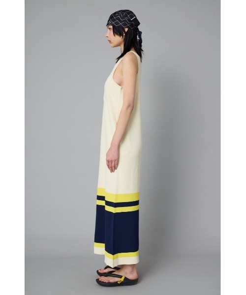 HeRIN.CYE ワンピース Border hem one piece ボーダーヘムワンピース