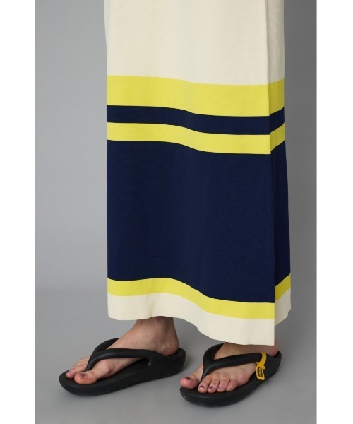 HeRIN.CYE ワンピース Border hem one piece ボーダーヘムワンピース