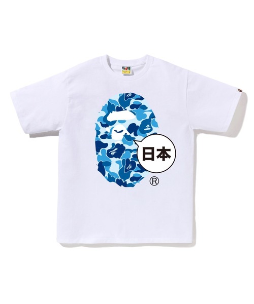 A BATHING APE tシャツ JAPAN BIG HEAD TEE メンズ レディース