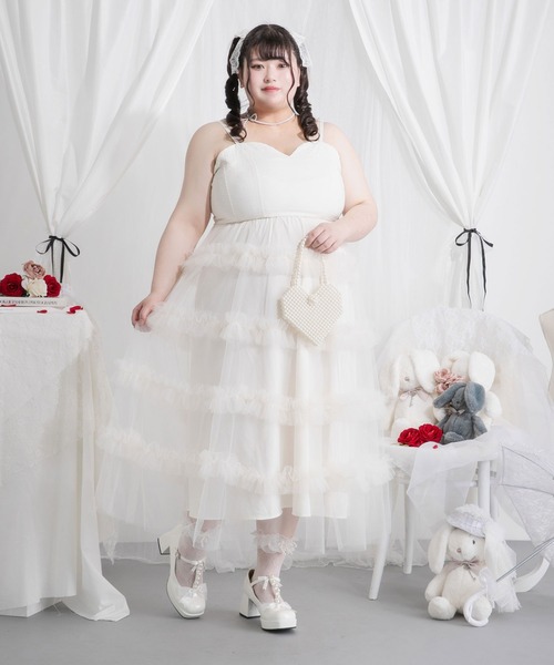 DearMyLoveRose（ディアマイラブローズ） ワンピース 「4Lー6L