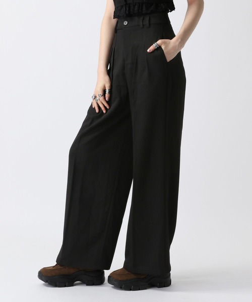 Editionスラックス2025ss FOREVER21 スラックス パンツ 「2025SS」タックスラックス
