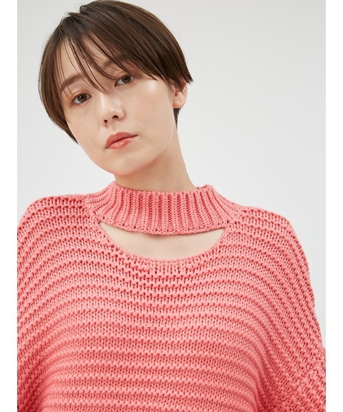 「FRAY I.D」 長袖ニット FREE ピンク レディース_画像9