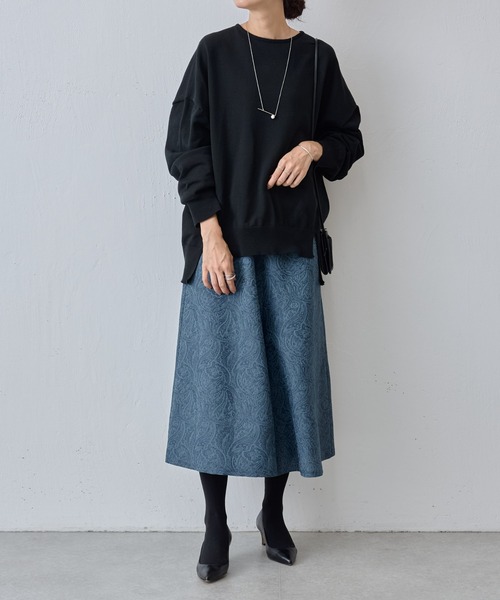 BEARDSLEY（ビアズリー） 長袖ニット FREE ブラック レディース