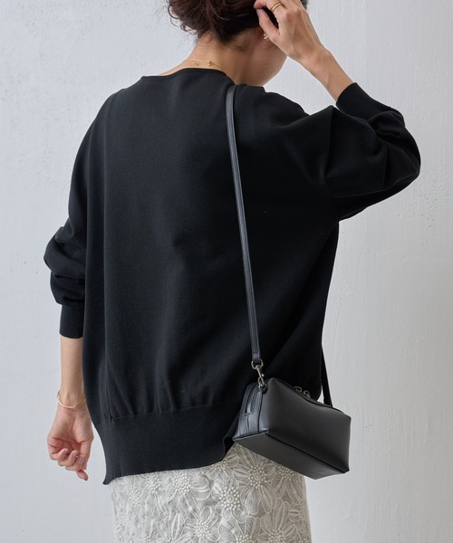 ビアズリー　ブラック 長袖ニット Fサイズ BEARDSLEY（ビアズリー） 長袖ニット FREE ブラック レディース