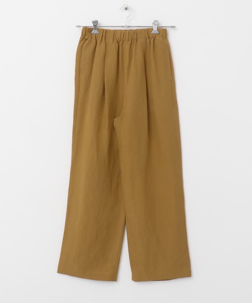 新品タグ付◆ M DOORS リネンイージーパンツ　CAMEL 新品タグ付◇ M DOORS リネンイージーパンツ CAMEL - メルカリ