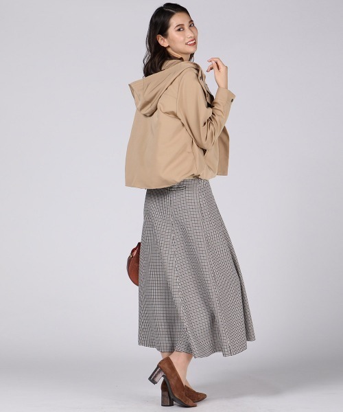 「VICKY」 ダウンジャケット 2 ベージュ レディース_画像9