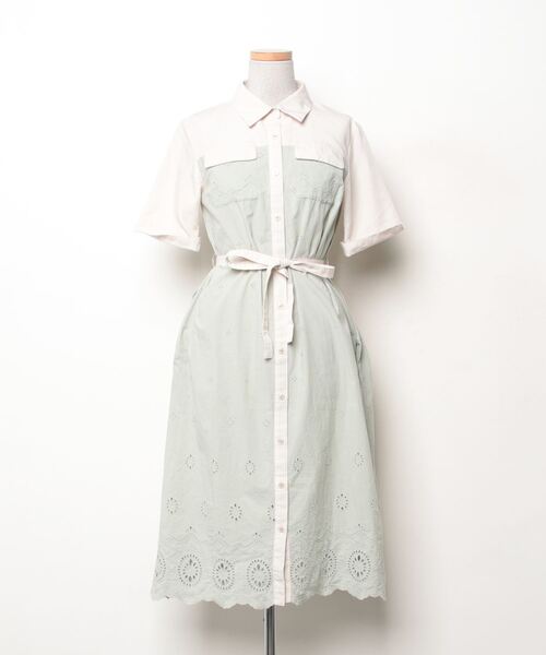 Burberry Blue Label 半袖ワンピース 36 S115441747 - ワンピース値引