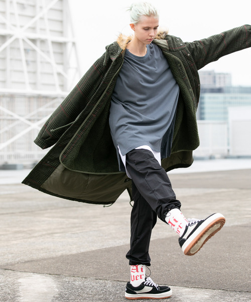 AIVER（アイバー） モッズコート MEDIUM カーキ メンズ : ZOZOTOWN