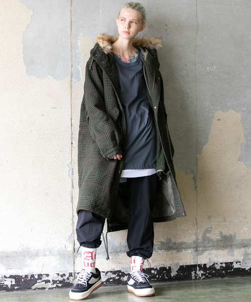 AIVER（アイバー） モッズコート MEDIUM カーキ メンズ : ZOZOTOWN