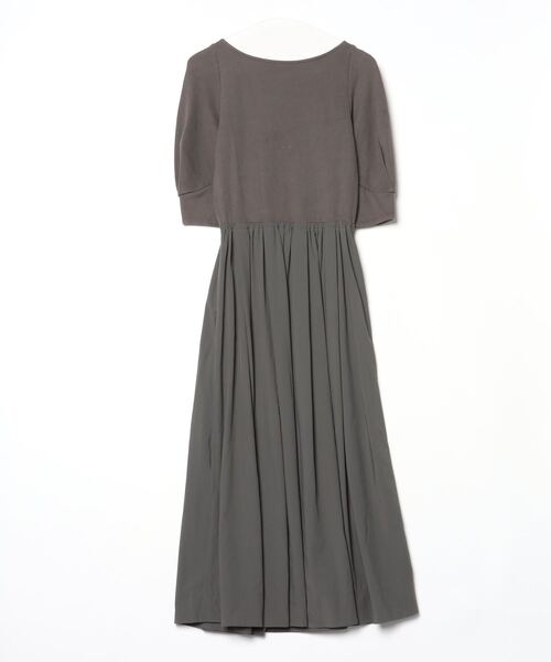 エレンディーク　ニットワンピース ELENDEEK（エレンディーク） ニットワンピース 01 カーキ レディース