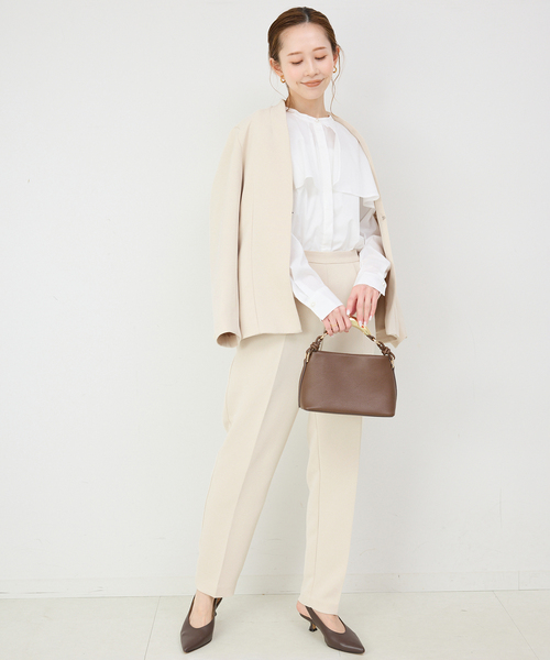 SLOBE IENA｜スローブ イエナのパンツ 36 SLOBE IENA」 パンツ 36 ベージュ レディース
