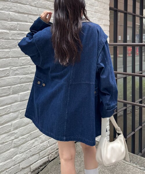 本日限定タイムセール！CIAOPANIC TYPY 新品未使用 オーバーコート CIAOPANIC TYPY（チャオパニックティピー） ステンカラーコート ONE