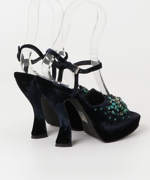 美品✨PRADA ミュール バックストラップ サンダル ヒール ロゴ 23.5 美品✨PRADA ミュール バックストラップ サンダル ヒール ロゴ