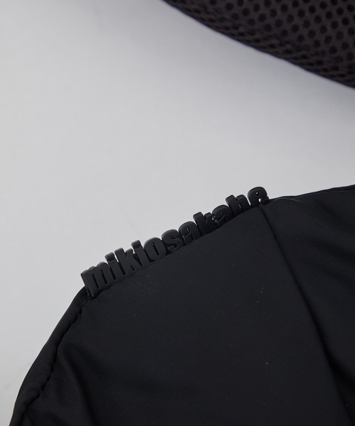 mikiosakabe ショルダーバッグ　ブラック MIKIO SAKABE（ミキオサカベ） ショルダーバッグ バッグ 「MIKIOSAKABE