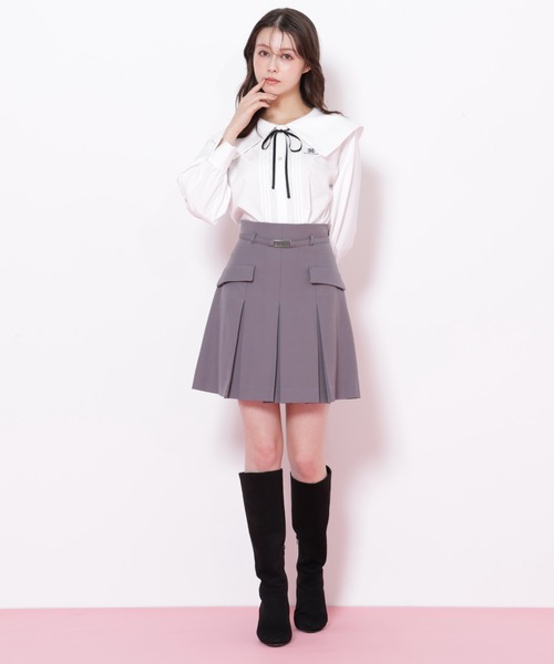 【上下セット】JILL by LILL STUART ジャケット、スカート JILL by JILL STUART（ジルバイジルスチュアート）の「◇ショート丈