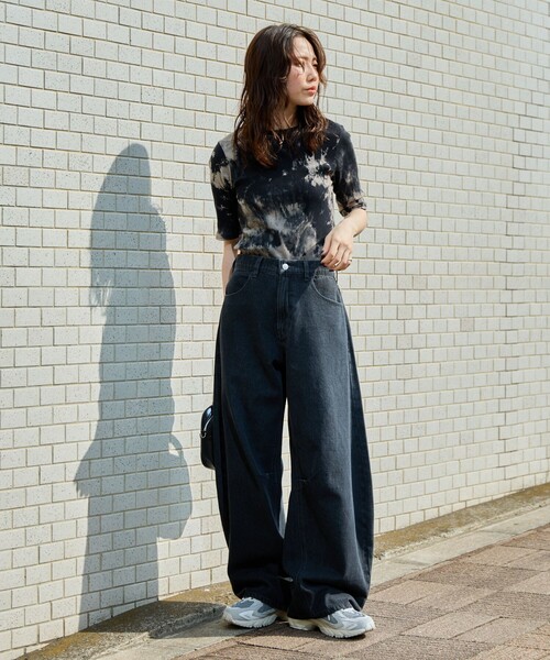 「FREAK'S STORE」 デニムパンツ MEDIUM ブルー レディース