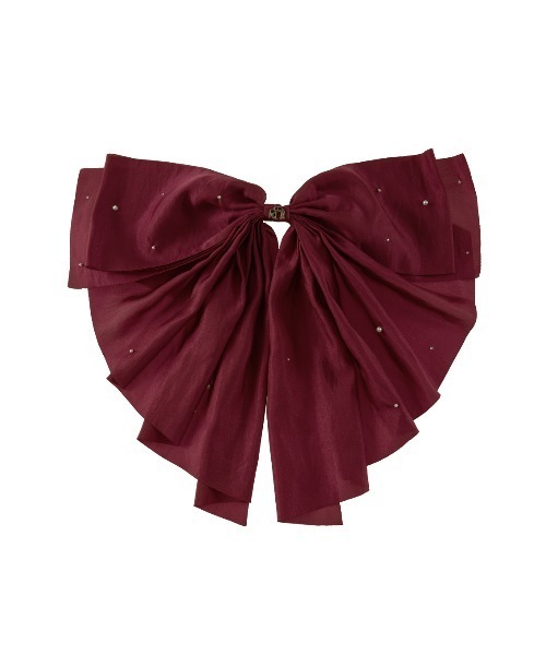 Ameri（アメリ） ヘアクリップ BIG RIBBON BARRETTE : ZOZOTOWN Yahoo