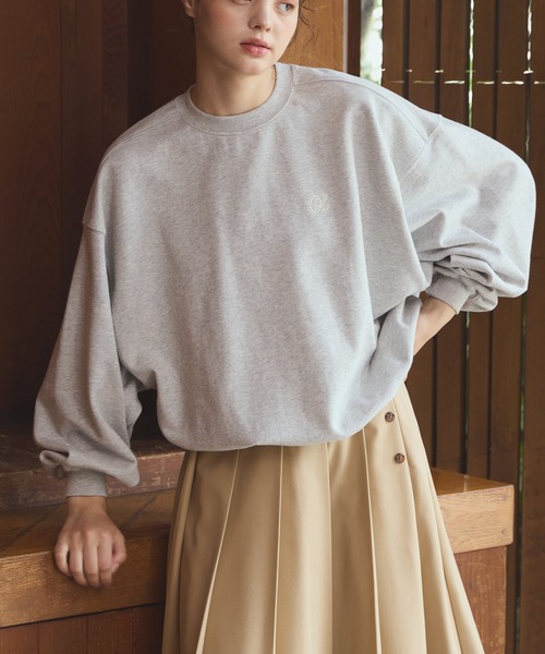 OLUN トレーナー スウェット OLUN” Logo sweat / ”OLUN” ロゴ刺繍 