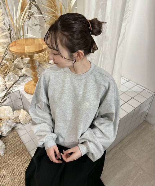 OLUN トレーナー スウェット OLUN” Logo sweat / ”OLUN” ロゴ刺繍 
