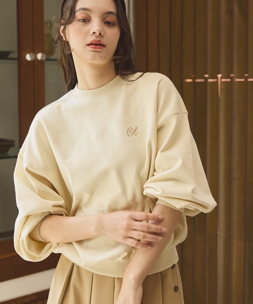 OLUN トレーナー スウェット OLUN” Logo sweat / ”OLUN” ロゴ刺繍 