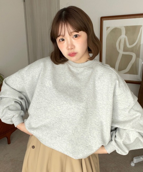 OLUN トレーナー スウェット OLUN” Logo sweat / ”OLUN” ロゴ刺繍