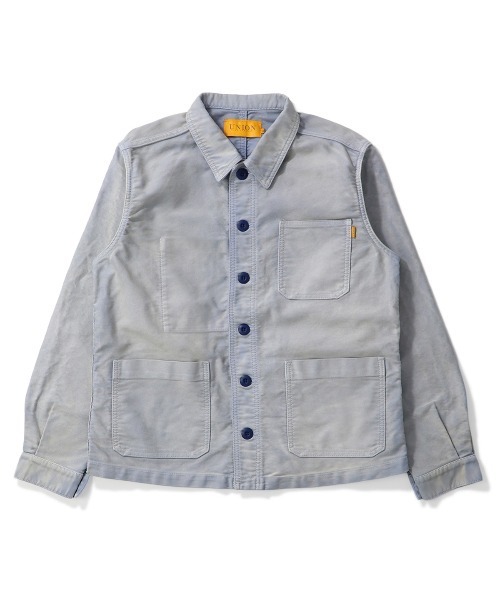 カバーオール UNION TOKYO MOLESKIN CHORE JACKET ユニオントーキョー ジャケット メンズ レディースの画像
