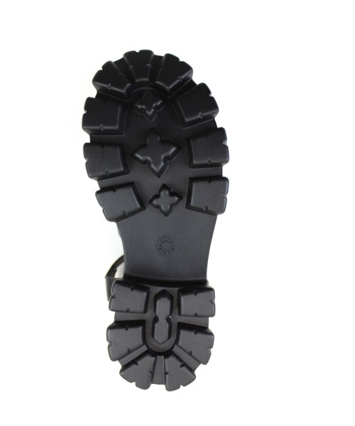 「VIVIAN」 フラットサンダル M ブラック レディース_画像8