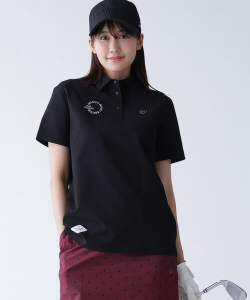 MASTER BUNNY EDITION レディースネイビー ポロシャツ MASTER BUNNY EDITION（マスターバニーエディション） ポロシャツ ポロ