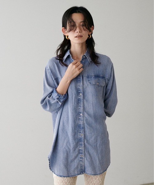 larutaオーバーデニムシャツ デニムオーバーシャツ | LARUTA(ラルータ)レディース | PAL CLOSET