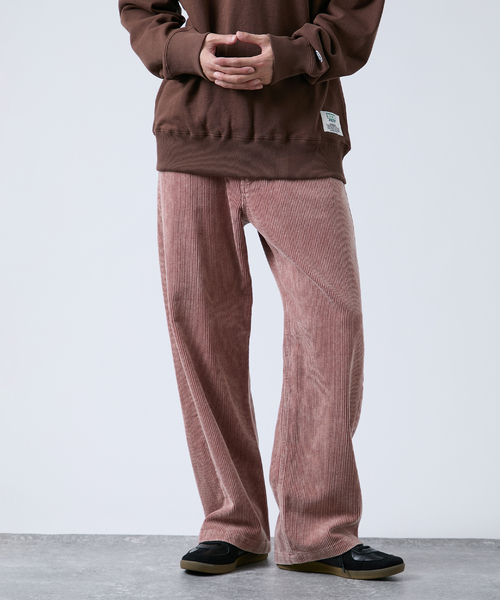 B.C STOCK（ベーセーストック） パンツ フェード加工 コーディロイ