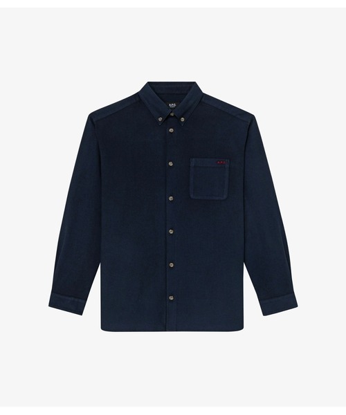 A.P.C.（アーペーセー） シャツ CHEMISE MATEO LOGO /25A メンズ