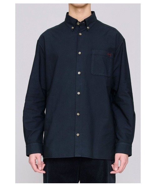 A.P.C.（アーペーセー） シャツ CHEMISE MATEO LOGO /25A メンズ